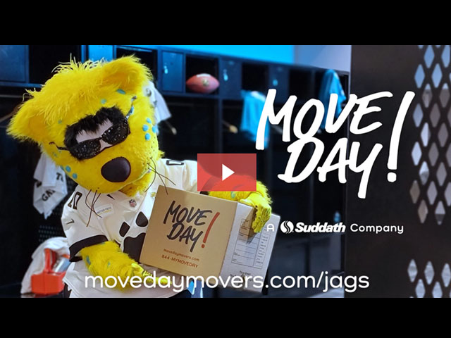 MoveDay is the Official Moving Company of the Jacksonville Jaguars